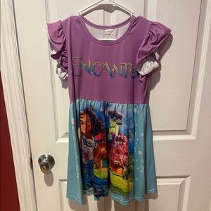 Encanto Purple and Blue Dress
